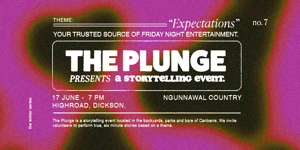 Marketing material for The Plunge.
